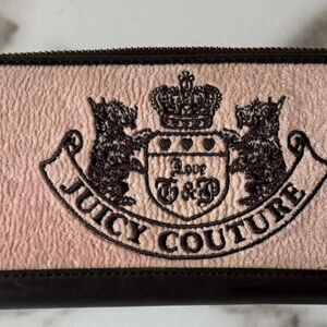 Y2K Vintage Baby Pink & Brown Scottie Dogs Long Wallet SOLD